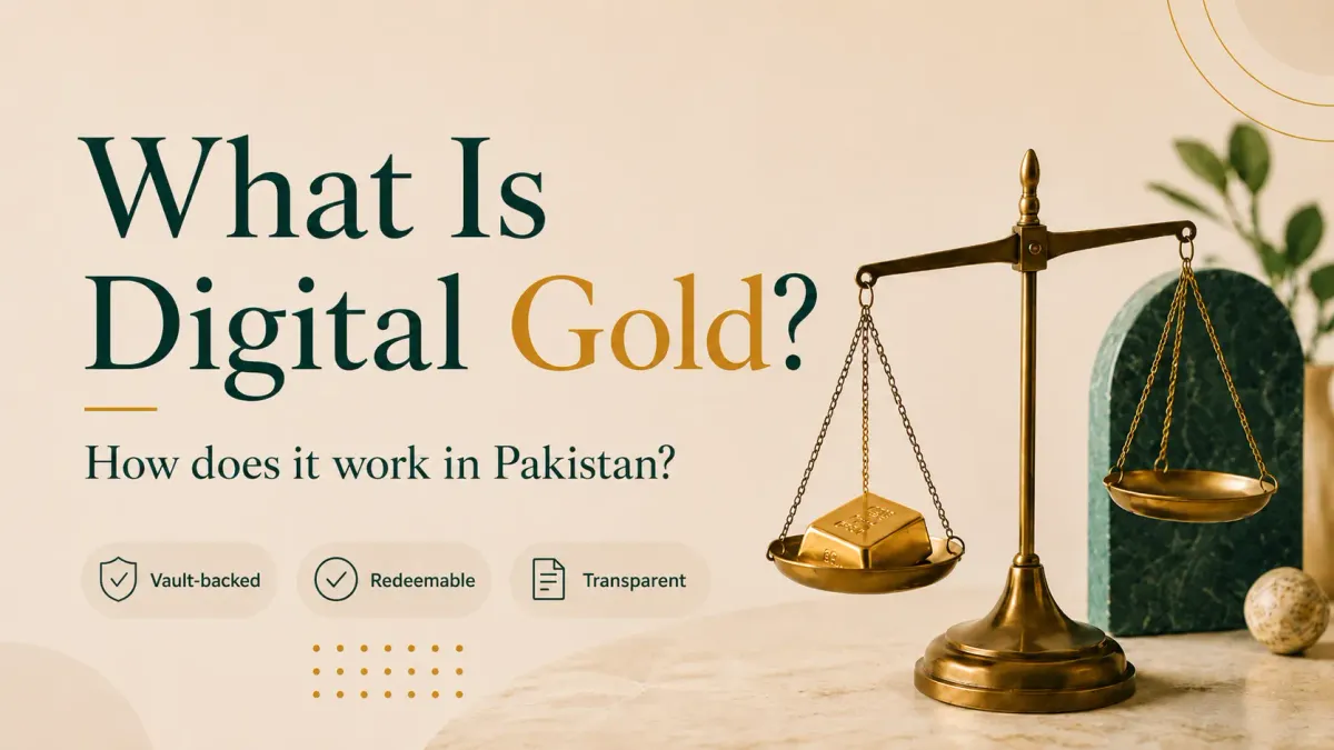 What Is Digital Gold, and How Does It Work in Pakistan?